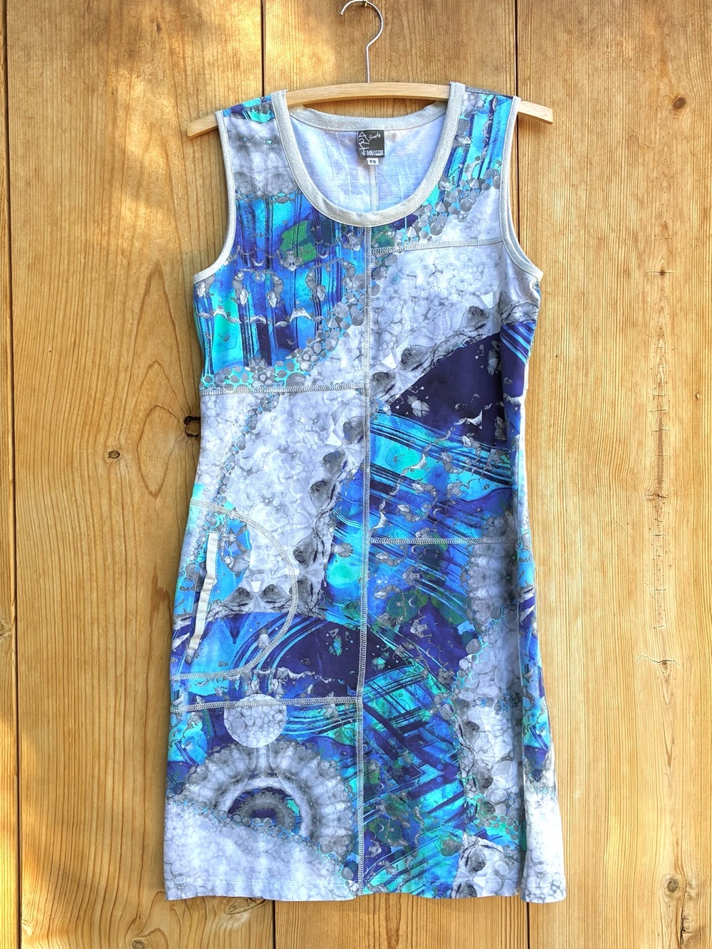 Dolcezza Sleeveless Shift Dress Sz Small